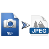 Как сменить формат NEF на JPG