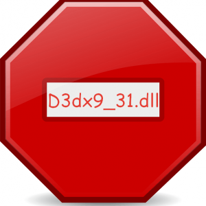 Устраняем ошибку отсутствия файла D3dx9_31.dll